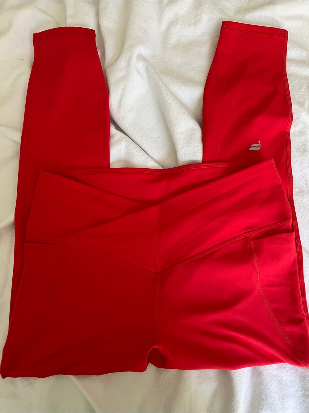 Fabletics Red High-Waist Leggings